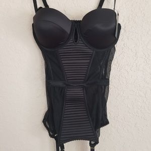 Black Bustier/Corset